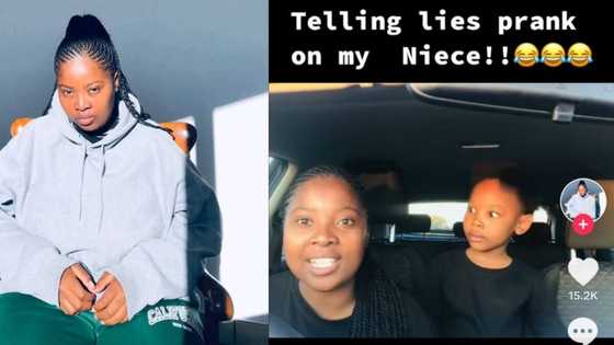 TikTok prank has little angel demanding big sis to quit with the dishonesty