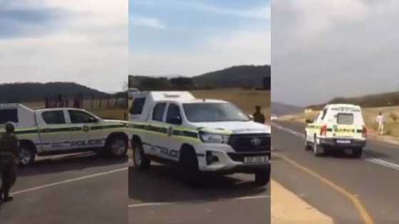 Update: Police van allegedly turned away from Nkandla by MKMVA