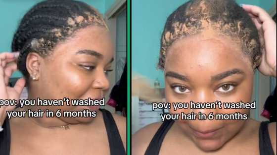 Woman goes viral with over 8 million views on TikTok after not washing hair for 4 months, warns others not to do it