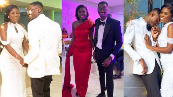 “It ended in praise”: Couple who met on Facebook marry in beautiful wedding; photos pop up