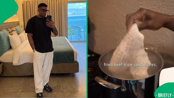 A deep-fried mogodu sandwich sparked debate online, leaving South Africans divided