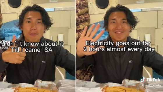 Japanese man in SA explains loadshedding to the world, viral TikTokker's hilarious attempt has SA howling