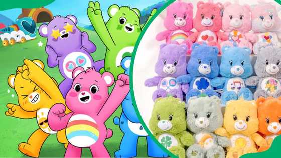 What are Care Bears' names? All names, colours, and pictures