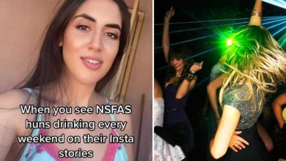 TikTokker shades NSFAS huns who party every weekend, Mzansi gives major side-eye