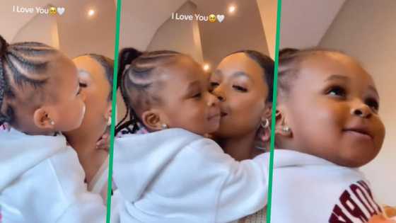 Little girl melts hearts, tells mother, “I love you”, adorable video goes viral: “Nothing better than this”