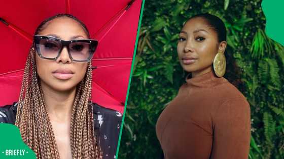 Enhle Mbali Mlotshwa slays on vacation amid ongoing divorce saga, SA reacts: "She is gorgeous"