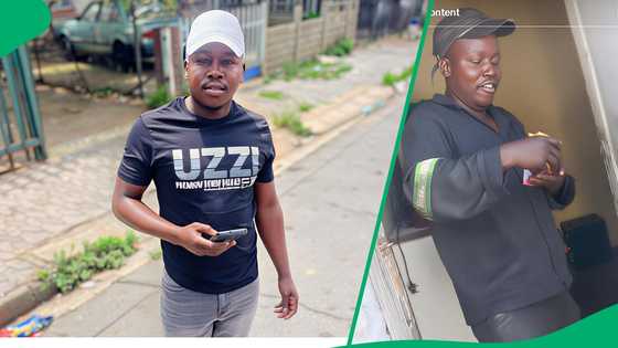 "Frank, are you married?": Man covered in dirt and oil proves he's not poor, SA huns charmed