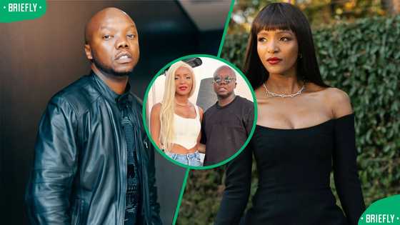Tbo Touch celebrates wife Nandi Molefe's birthday with two pictures 10 years apart