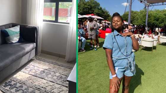 Woman shows off luxurious R2 000 apartment she found in Johannesburg North