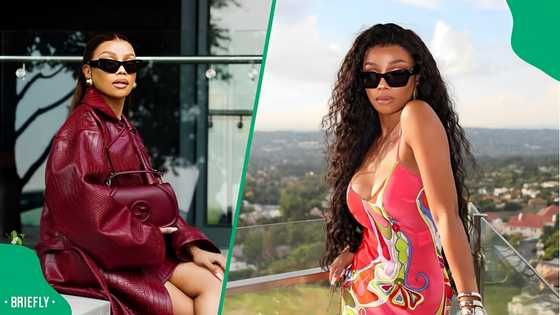 Bonang Matheba celebrates purchasing sleek Range Rover, fans celebrate: "She deserves beautiful things"