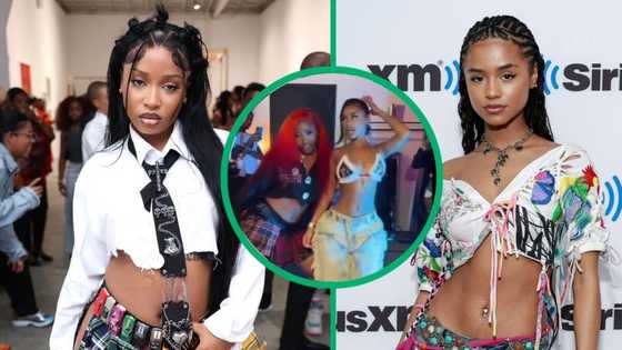 Uncle Waffles' attempt at 'Water' challenge video with Tyla fails to impress Mzansi, compared to Barcadi dance