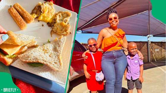 "Happy Mother's Day": 8-year-old prepares breakfast in bed for mum