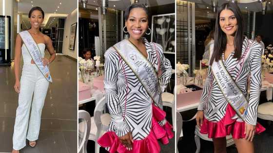 Miss SA top 10 celebrate Youth Day spending time with children in Jozi art class