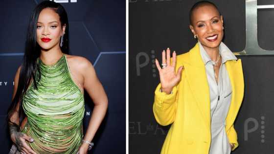 Jada Pinkett Smith shows Rihanna's pregnancy outfits some love with matching throwback photo