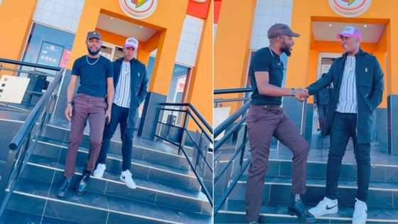 Mzansi celebrates 2 young men who recently opened fast food franchise together