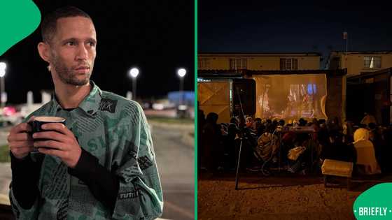 "This is how you change a community": Manenberg's open-air cinema draws many young kids, SA moved