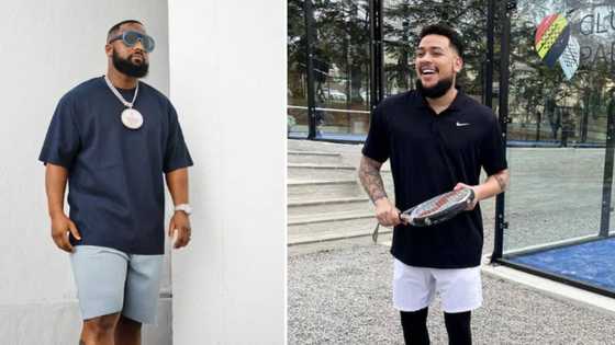 Video of Cassper Nyovest and AKA almost getting into a physical fight at a gig causes a stir on Twitter