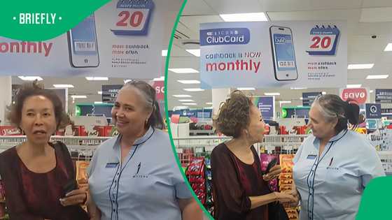 South Africa's First Lady, Dr Tshepo Motsepe, was seen shopping at Clicks