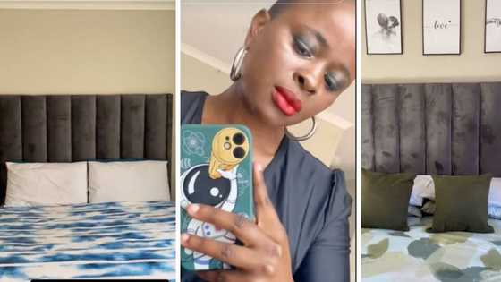 Woman shares TikTok Video of inspiring before and after pictures with Mr Price accessories