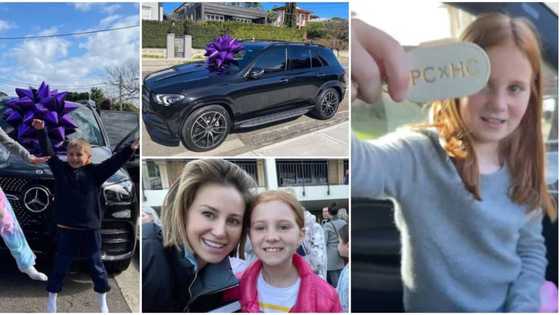 Mixed reactions as woman surprises her 9 year old daughter with R3.9 million Mercedes Benz GL car gift