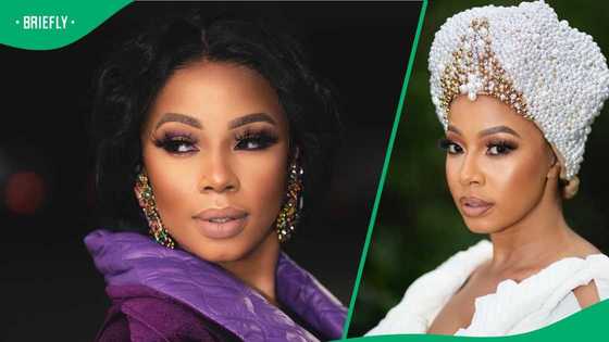 Kelly Khumalo stuns in sultry picture baring it all, SA shares thoughts