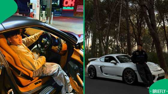 "Buy a Ferrari": Controversial Cape Town Ferrari driver gets questioned by a cop about his income