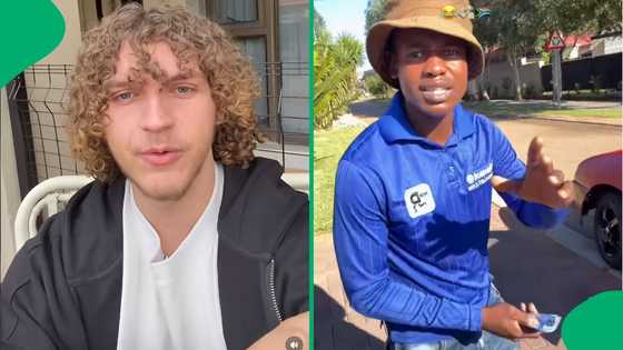 "What a lucky guy": Mr Delivery driver blessed with R2000 tip, SA wowed