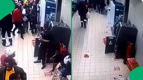 "Take him for further training": SA amused by CIT armed security guard running from unarmed shopper