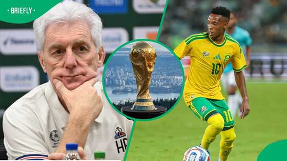 Hugo Broos makes surprising Relebohile Mofokeng claim before Bafana’s World Cup opener