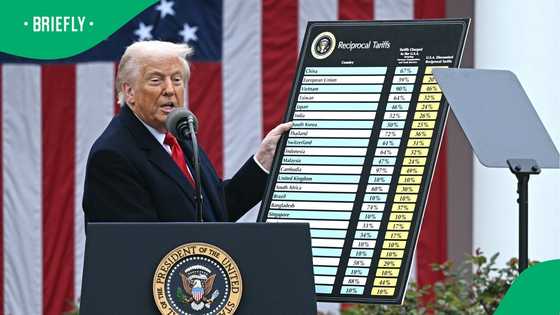 Donald Trump slaps South Africa with 30% tariff from 1 August, Mzansi amused by US President's plans