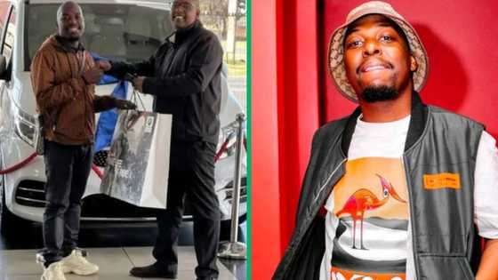 De Mthuda buys new Mercedes Benz V-Class V300D, Netizens want a ride