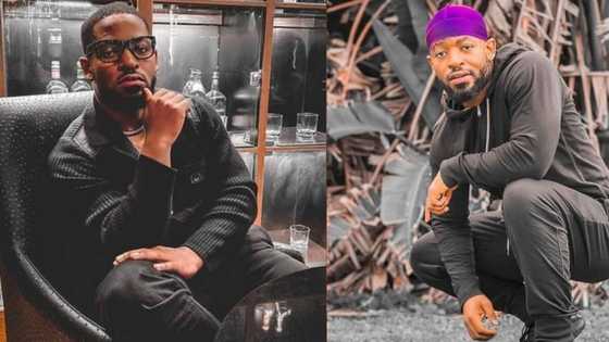 Prince Kaybee posts snap of custom designed Merc, claps back at trolls