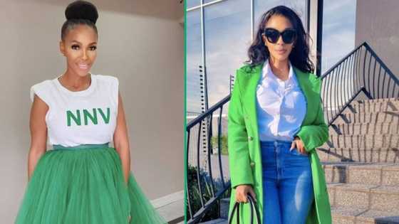 Nhlanhla Mafu shows off her stunning body in viral picture, SA love her look: "She's beautiful"