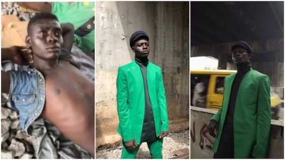 Man who turned model from sleeping under a bridge becomes a celebrity