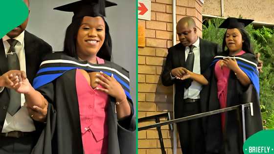 "Vision is more than just sight": Visually challenged woman graduates, inspires Mzansi