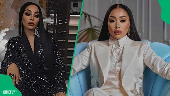 Khanyi Mbau’s R110k Louis Vuitton bag sparks photoshop and fake bag accusations