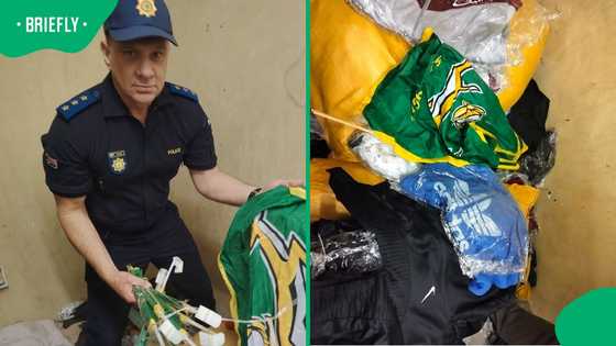 Springboks counterfeit gear worth R1.5m seized in Joburg CBD ahead of All Blacks clash