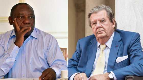 Johann Rupert trends as Mzansi reacts to his alleged ultimatum to Ramaphosa