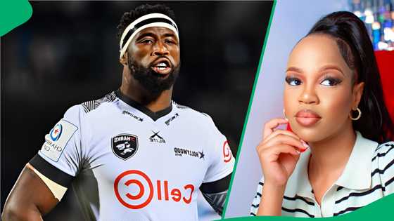 An old picture of Siya Kolisi and Zuki Lamani resurfaces amid divorce announcement, SA reacts