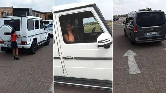 Curro parents picking up students in Mercedes G-Wagons and more luxury cars in viral Twitter clip