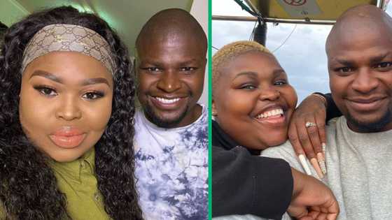 Gogo Maweni lives it up in Dubai with her husband Sabelo Mgube