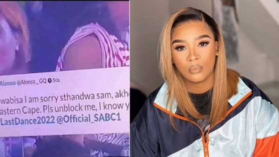 Lady Du feels for guy begging gf to unblock him on local TV, SA in stitches as musician shows him support