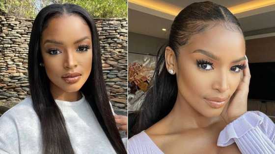 "Didn't you just have a baby?": Ayanda Thabethe's trim post baby body leaves Mzansi in disbelief with 3 snaps