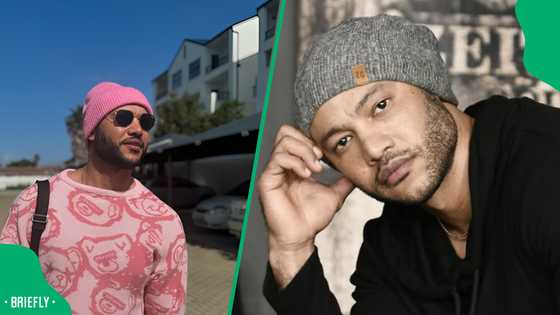 A look inside actor Anton Jeftha's private white wedding, SA reacts: "Someone check on Boity"