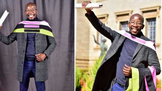 “Well done president”: Mzansi praises local graduate for getting 3 degrees from Wits