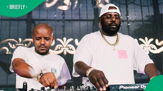 Scorpion Kings DJ Maphorisa and Kabza De Small preview remix to Caiphus Semenya's 'Matswale'