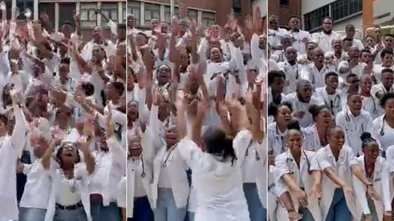A burst of energy fills UKZN as final year med students celebrate journey in a sweet video, Mzansi joins