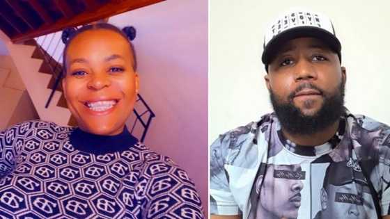 Zodwa Wabantu kneels in front of Cassper Nyovest in respect, dancer says rapper's work ethic inspires her