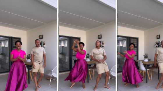Social media influencer Sino Mondliwa does Cuff It dance challenge with bae, attempt has SA lol: "I’m crying"