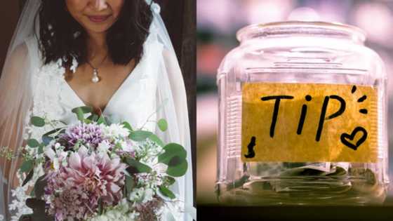 Bride tips waitress R1.4k after she spilled hot gravy on mother in law